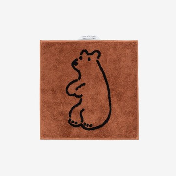 【平輸品】[ Warmgrey Tail ] 韓國療癒品牌｜生日禮物｜感謝禮｜閨蜜禮｜紀念禮｜喬遷禮｜儀式感小物｜毛巾｜擦手巾（ huggy bear - brick ）