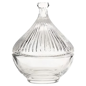 東洋佐佐木 TOYO-SASAKI GLASS 洋蔥造型碗 TS44018 玻璃小碗 開胃菜碗 5.2 x 6.5cm  透明  1個