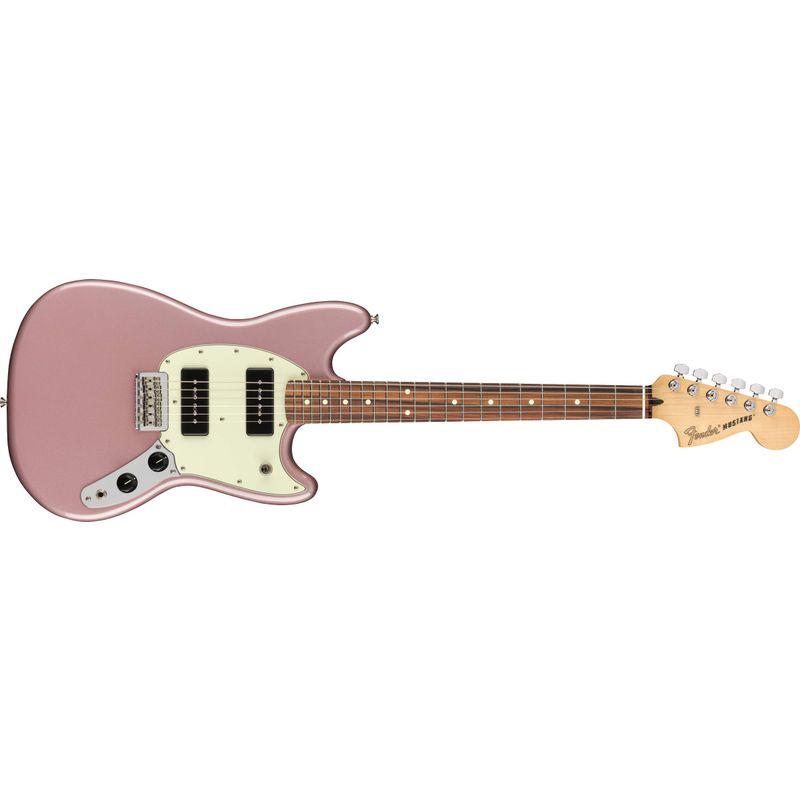 Fender エレキギター Player Mustang? 90, Pau Ferro Fingerboard, Burgundy Mist