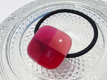 棉花糖玻璃 (Wataame [胭脂]) 髮膠 [可改為小馬鉤] [定做]