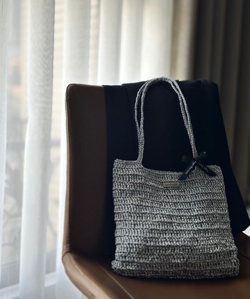 閃爆小銀包 鉤針編織