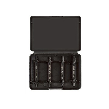 鏍絲取出器4件套 崩牙螺絲提取器 HSS4支組 滑牙神器 斷頭螺絲取出器 退牙器 客製化禮品專家 6772