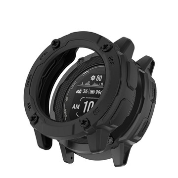 【半包保護殼】適用 Garmin instinct 2X 鎧甲錶殼 防摔 邊框 軟殼