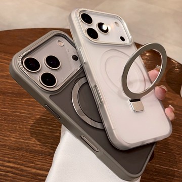 內嵌是支架 無凸起 真隱形支架 iPhone 17 16 15 14 13 12 Pro max 手機殼 i11 保護殼