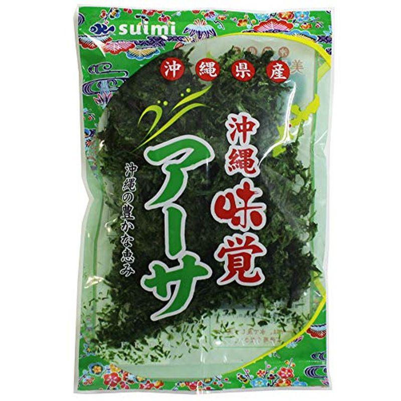 沖縄県産アーサ 20g×6P 海の香りと栄養が豊富な自然食品 沖縄産あおさ お味噌汁や天ぷら等に