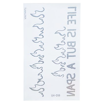 理享家 草本半永久防水紋身刺青貼紙  顏色隨機  1個