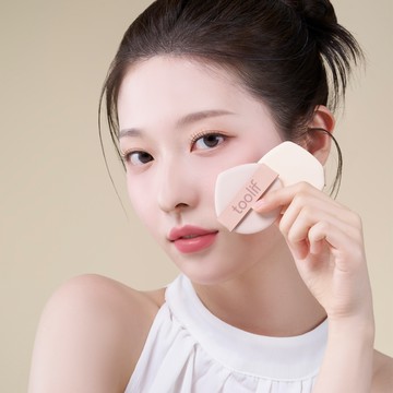 TOOLIF Matte Blur Cushion Puff 5P