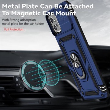 適用Motorola Moto G32手機殼全包推窗鏡頭保護套摩托羅拉g32氣囊防摔motog32帶磁吸指環MOTO商務男款g32外殼