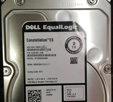 {臺灣公司貨 可打統編}ST32000644NS JW168-536 KD03 DELL 0T926W 2TB PS6000服務器硬盤