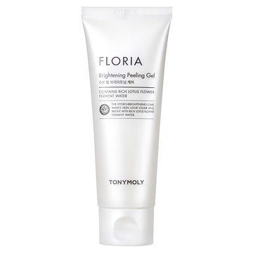 TONYMOLY Floria 溫和亮白去角質凝膠，含豐富蓮花發酵水  150ml  1條