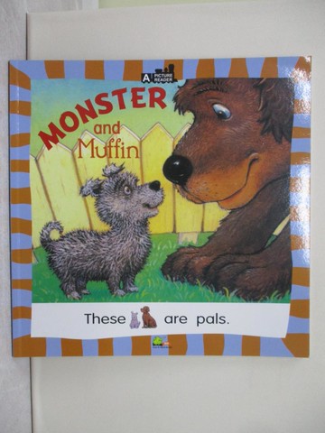 【書寶二手書T1／少年童書_ZFG】怪獸與鬆餅 = Monster and muffin_Joanna Cole[作]; Karen Lee Schmidt[圖]