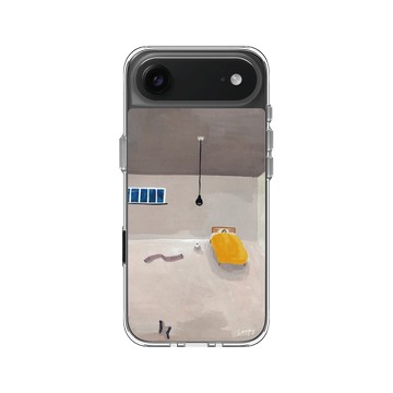 iPhone Air Clear Case（相機按鈕） 透明 - Soupy Tang 湯舒皮 - Single Bed