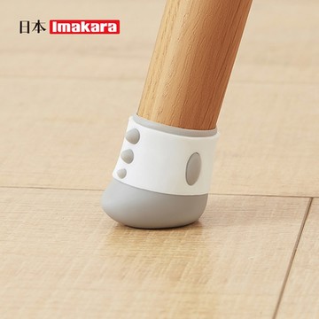 日本Imakara 萌爪造型矽膠降噪防刮桌椅腳保護套(4個/包)-3包組-多色可選