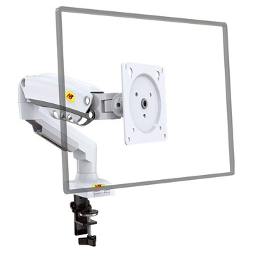 North Bayou 單螢幕支架 F80-W  白色  1個