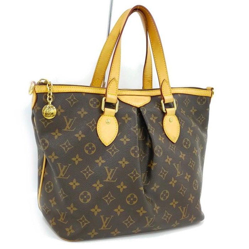 中古】LOUIS VUITTON パレルモ PM ハンドバッグ モノグラム M40145