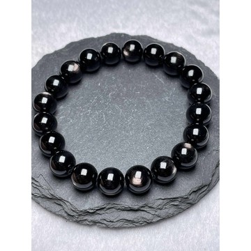 【Rich手作】高品 銀線石 金運石 手鍊 手珠 手串 紫蘇輝石 幸運之石 黑色水晶 現貨在台 水晶材料 手作設計