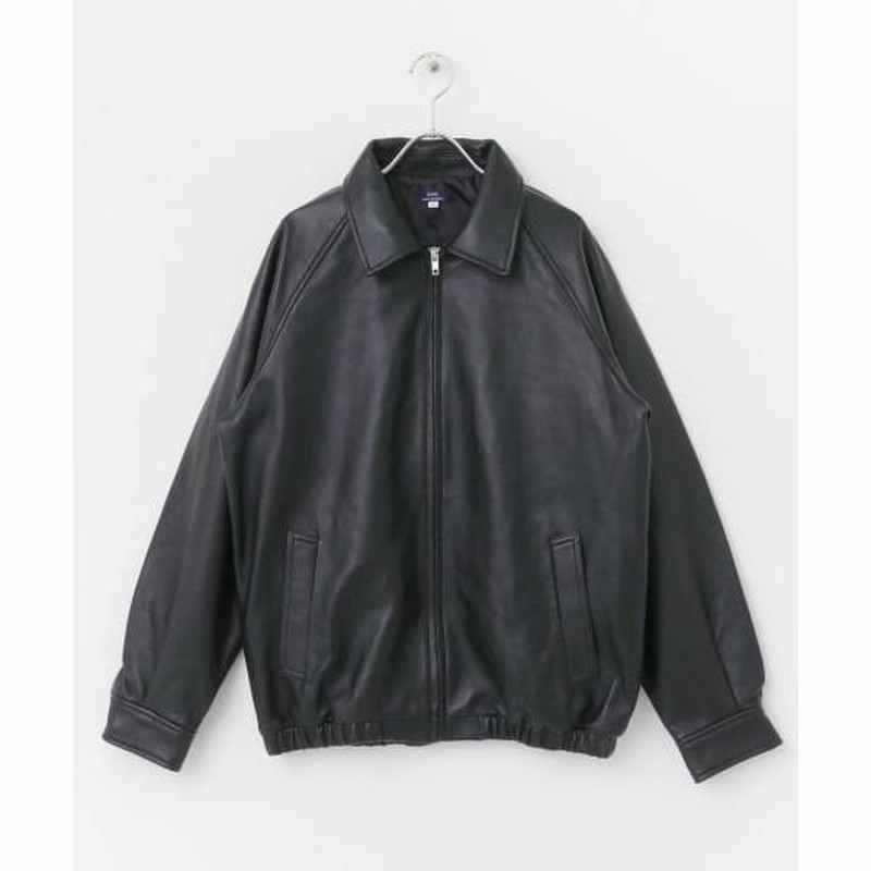 アイテムズアーバンリサーチ(メンズ)】ラムレザー ZIP UP アイテムズアーバンリサーチ(メンズ)】ラムレザー ZIP UP