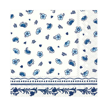 德國 IHR-33*33cm餐巾紙-鄉村小藍花