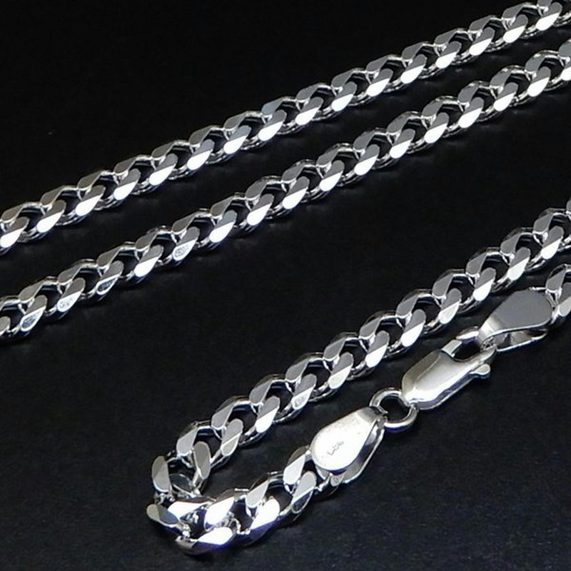 ネックレス メンズ シルバー925 喜平ネックレス 45cm 6 5mm 太い メンズネックレス シルバーチェーン シルバーネックレス メンズアクセサリー 喜平チェーン 通販 Lineポイント最大get Lineショッピング