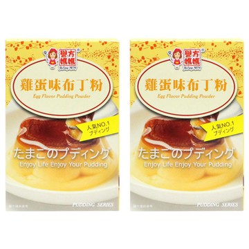 譽方媽媽 雞蛋味布丁粉 100g  2盒