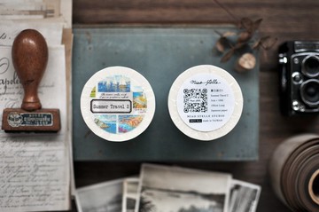 夏日旅行2 和紙紙膠帶- 5cm