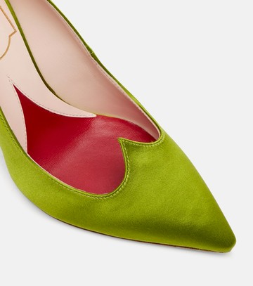 Roger Vivier I Love Vivier 100 satin pumps