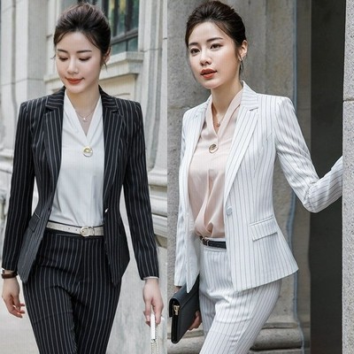 卒業式 母 入学式 ママ フォーマル パンツスーツ レディース ストライプ ２点セット パーティー 二次会 お呼ばれ 制服 入学式 卒園式 女性 きれいめ 通販 Lineポイント最大get Lineショッピング
