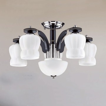 鄉村風半吸頂五燈 B236-64-74073