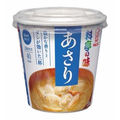 マルコメ カップ料亭の味 あさり 21g まとめ買い(×6)|4902713128131