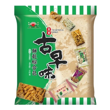 [泓俐]旭成古早味餅乾綜合包255g