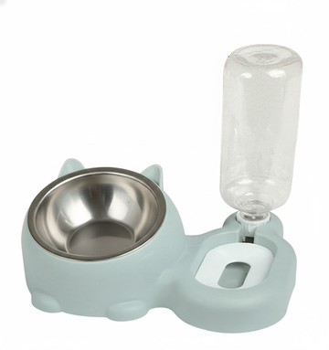 Kiyodo 寵物餵食飲水碗 OT-0109 28cm 500ml  藍色  1組