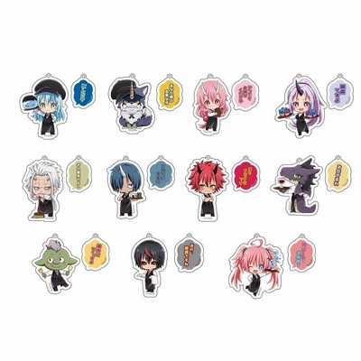【予約 06/26 入荷予定】  転生したらスライムだった件 ミニキャラ セリフ付きアクリルキーホルダー ※ブラインド販売 グッズ