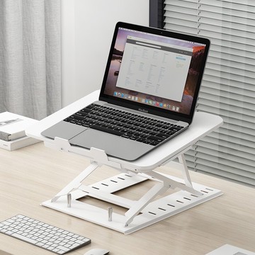 筆記本站立升降桌辦公桌面可摺疊增高電腦支架桌上桌站立式工作台 森馬先生旗艦店