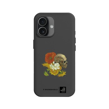 iPhone 17 SolidX 黑 - Van Gogh Museum - 骸骨與花卉