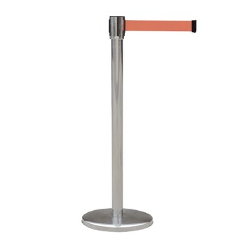 不鏽鋼伸縮圍欄 TC-100SA 紅龍柱 欄柱 動線規劃 排隊