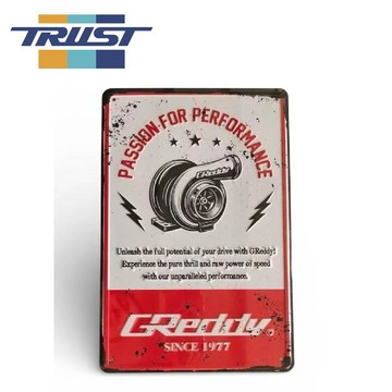 【PP保勁國際】日本原裝 GREDDY TRUST 官方周邊精品 車庫裝飾鐵牌 造型鐵牌 掛飾 家中/店家/車庫/玄關