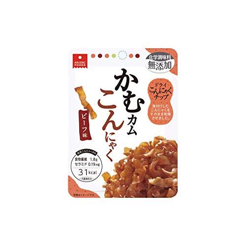 アスザックフーズ かむカムこんにゃく ビーフ味 10g ×10袋