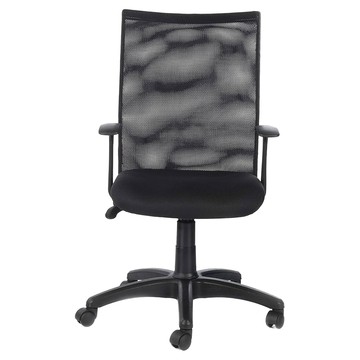 台灣製造透氣辦公椅 LB-07  90 × 100 × 60 × 46cm  黑色