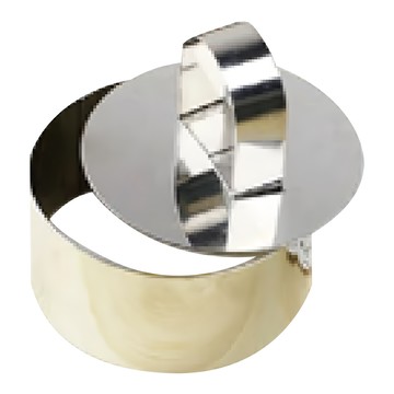 TRIARROW 三箭牌 圓形慕斯圈不銹鋼粉篩組  7.8 x 4cm  1組