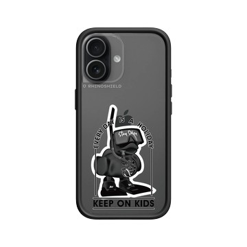 iPhone 17 Mod NX -邊框背蓋組合 (相機按鈕) 黑 - KID - 黑色小鴨淺潛水款