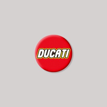DUCATI/TOY/圓形/鋁牌飾貼 SunBrother孫氏兄弟 金屬質感 防水 鋁牌 車貼