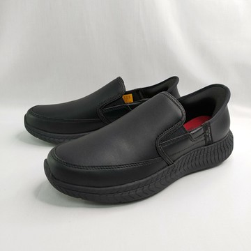 Skechers 200249BLK 男 工作鞋 RUSSOM SR 瞬穿 防滑 黑【iSport愛運動】