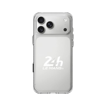 iPhone 17 Pro Max Clear Case（相機按鈕） 透明 - 24 Hours of Le Mans - 24H - Logo
