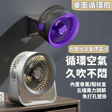 信義現貨🔥S35循環風煽 新版靜音渦輪循環風煽 宿舍壁掛桌面循環煽 循環煽 五檔風速 角度可調 輕音降噪 空氣循環煽