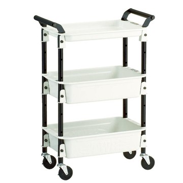 三層作業台車(TWR4HSET+TWR4TSETW) 白色