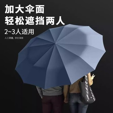 【臺灣出貨 免運】買1發2大號加固全自動雨傘晴雨兩用學生摺疊傘防曬遮陽傘防紫外線