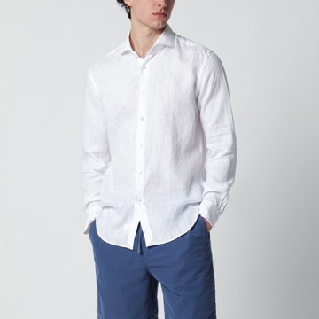 Tailor Fit linen shirt white