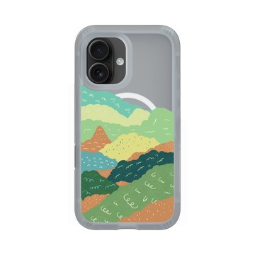 iPhone 16 AirX 流變灰 - 花花草草 / Flowers & Plants - 暖意森林