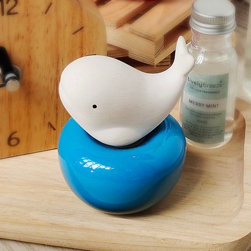 迷你鯨魚陶瓷擴散器