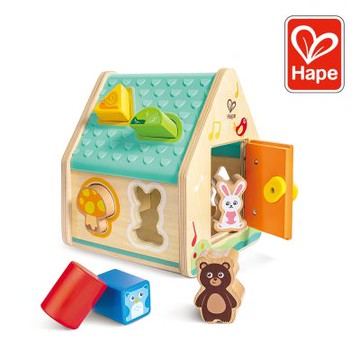 奇哥 德國Hape 動物形狀分類屋
